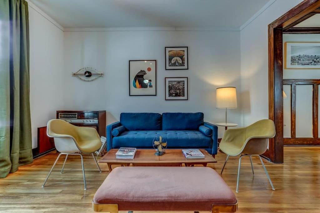 Villa Luxe Mid-Century Styled Historic Townhouse #1 Detroit Esterno foto