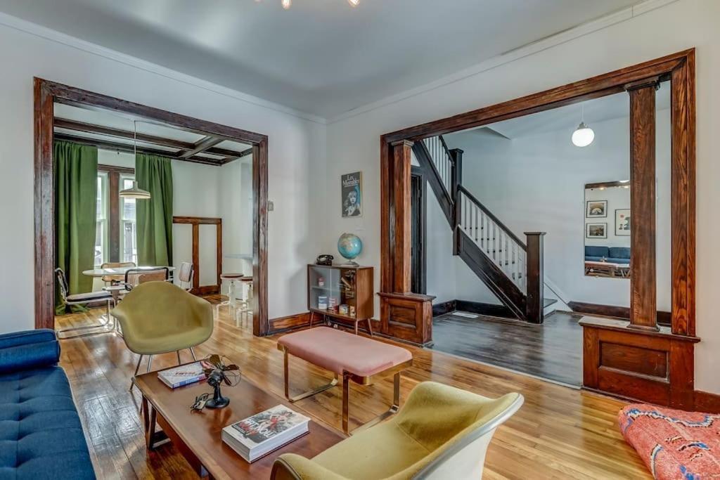 Villa Luxe Mid-Century Styled Historic Townhouse #1 Detroit Esterno foto